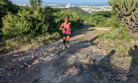 Trail running en el cerro de la Azteca